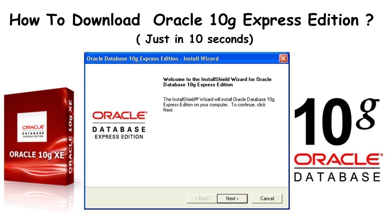 Oracle database xe 11.2 download